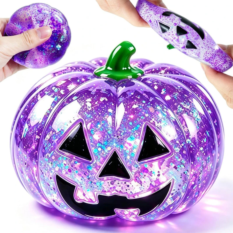 Purple Pumpkin Stress Ball