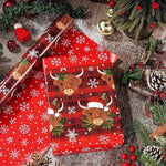 Vintage Christmas Wrapping Paper Roll