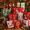 Vintage Christmas Wrapping Paper Roll