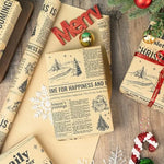 Holiday Wrapping Paper Roll