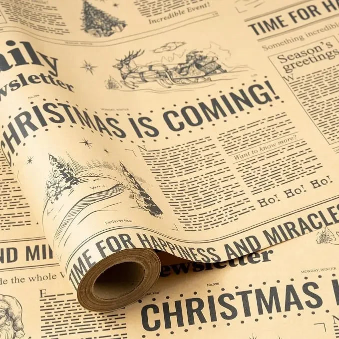 Holiday Wrapping Paper Roll