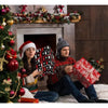 Black Christmas Wrapping Paper