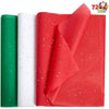 Glitter Christmas Tissue Paper