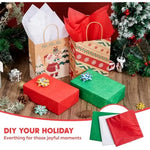 Glitter Christmas Tissue Paper