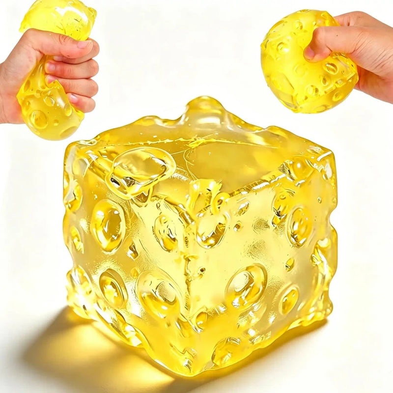 Cheese Sugar Squishy Stress Ball
