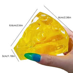 Cheese Sugar Squishy Stress Ball