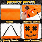 LED Halloween Candy Bucket